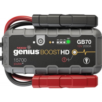 Εκκινητής - Booster μπαταριών Noco Genius GB70 - 12V - 2000A