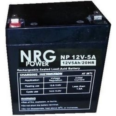 Μπαταρία NRG POWER -12V 5Ah