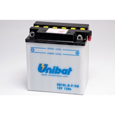 Μπαταρία Unibat YB10L-BP - 12V 12Ah - 160 CCA(EN)